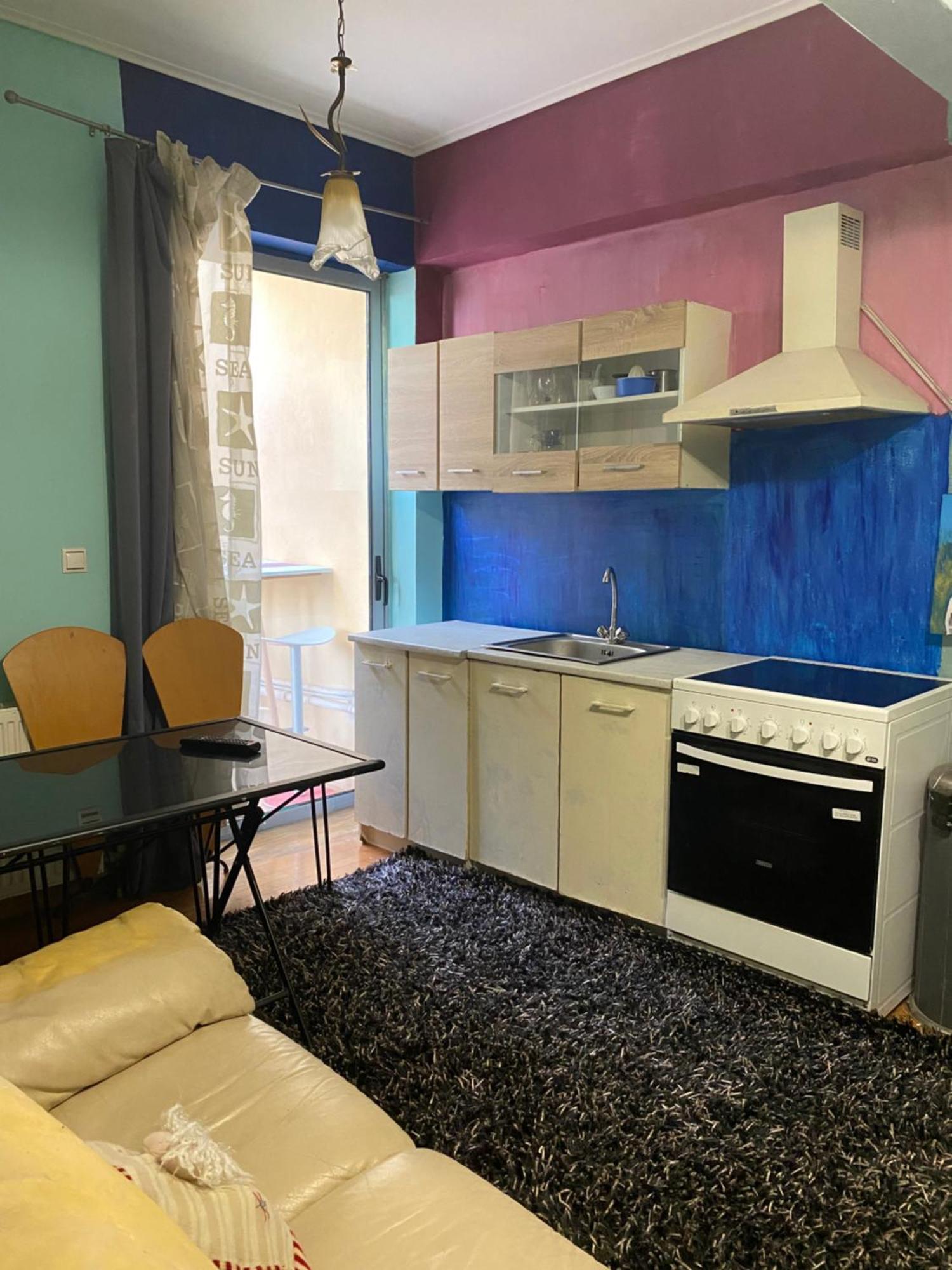 Apartment With Barbecue 1 Km Beach Афины Экстерьер фото