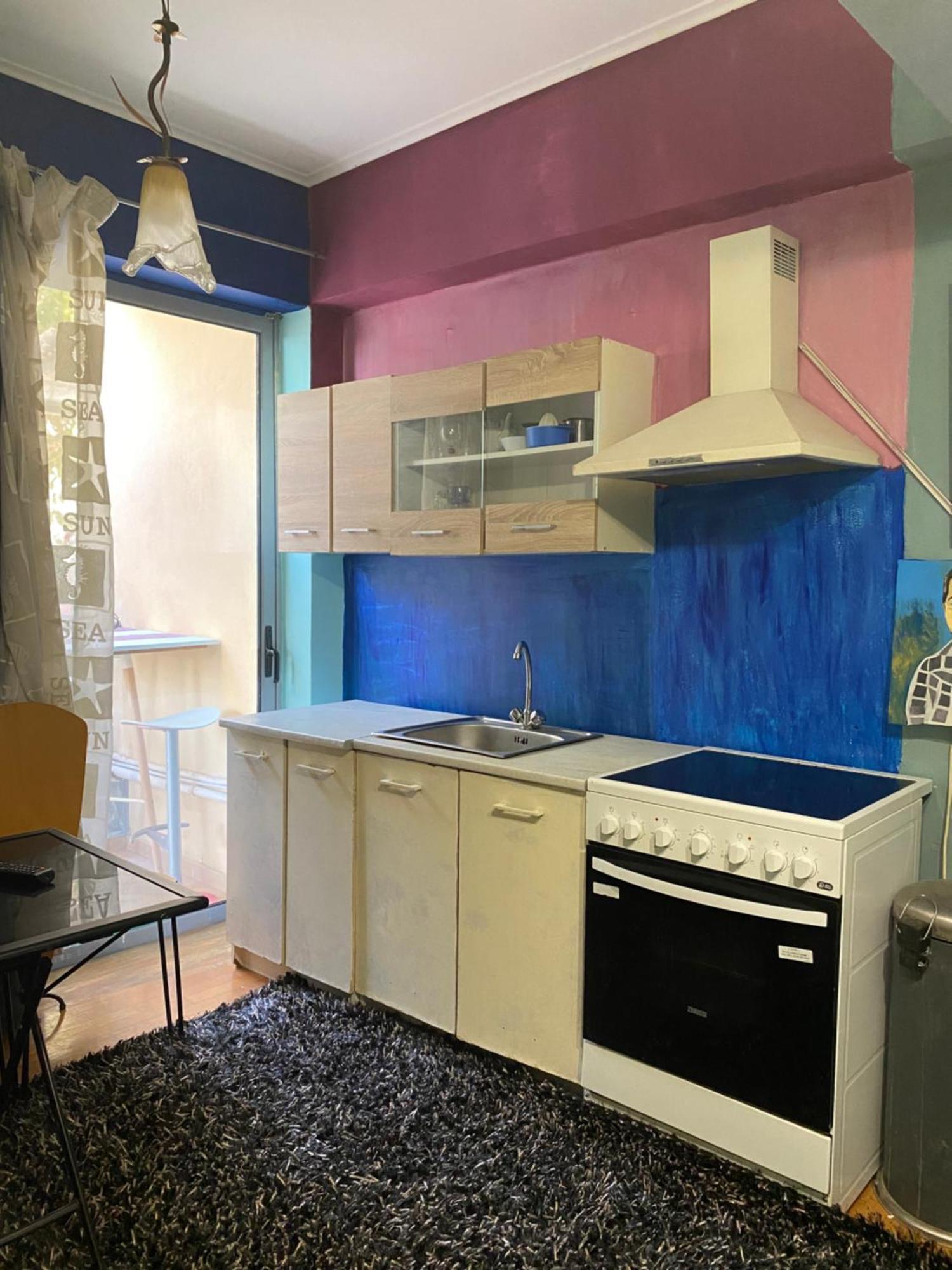 Apartment With Barbecue 1 Km Beach Афины Экстерьер фото